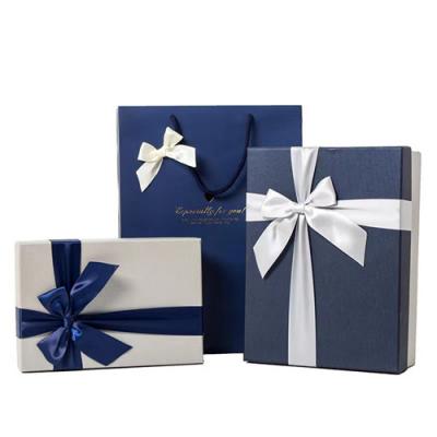 Luxury Paper Packaging Box With Bowknot