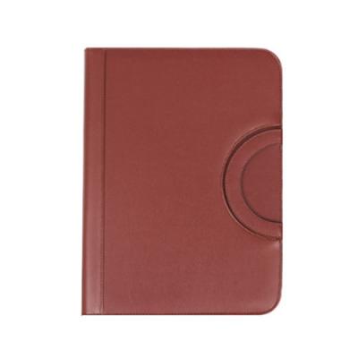 Zipper PU Leather Case A4 Notebook With Calculator