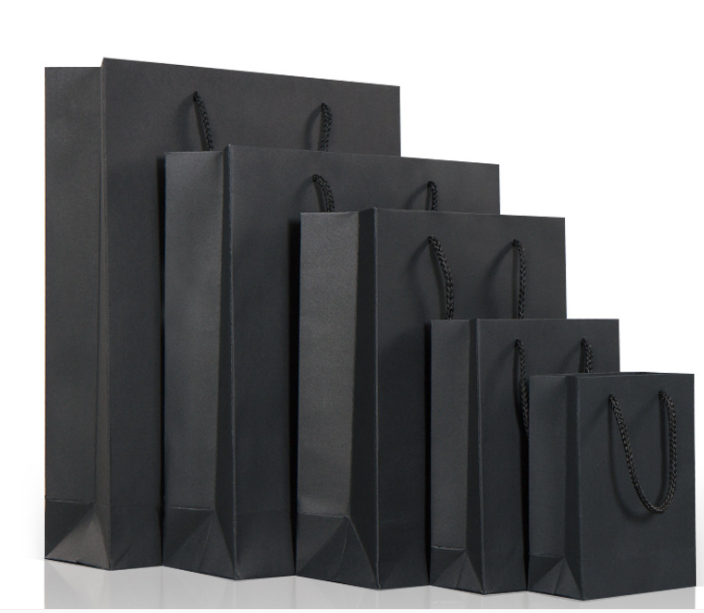 black paper bag