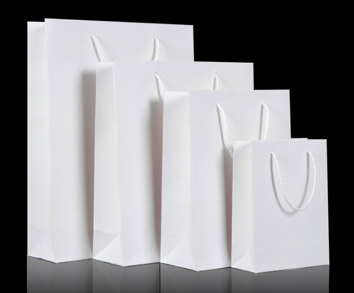 white paper bag