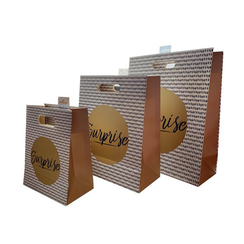 die-cut handle paper bag