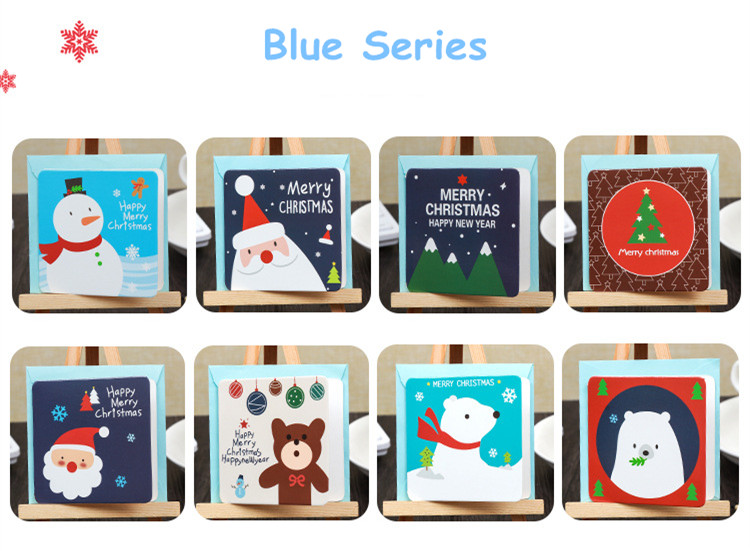 blue greeting cards